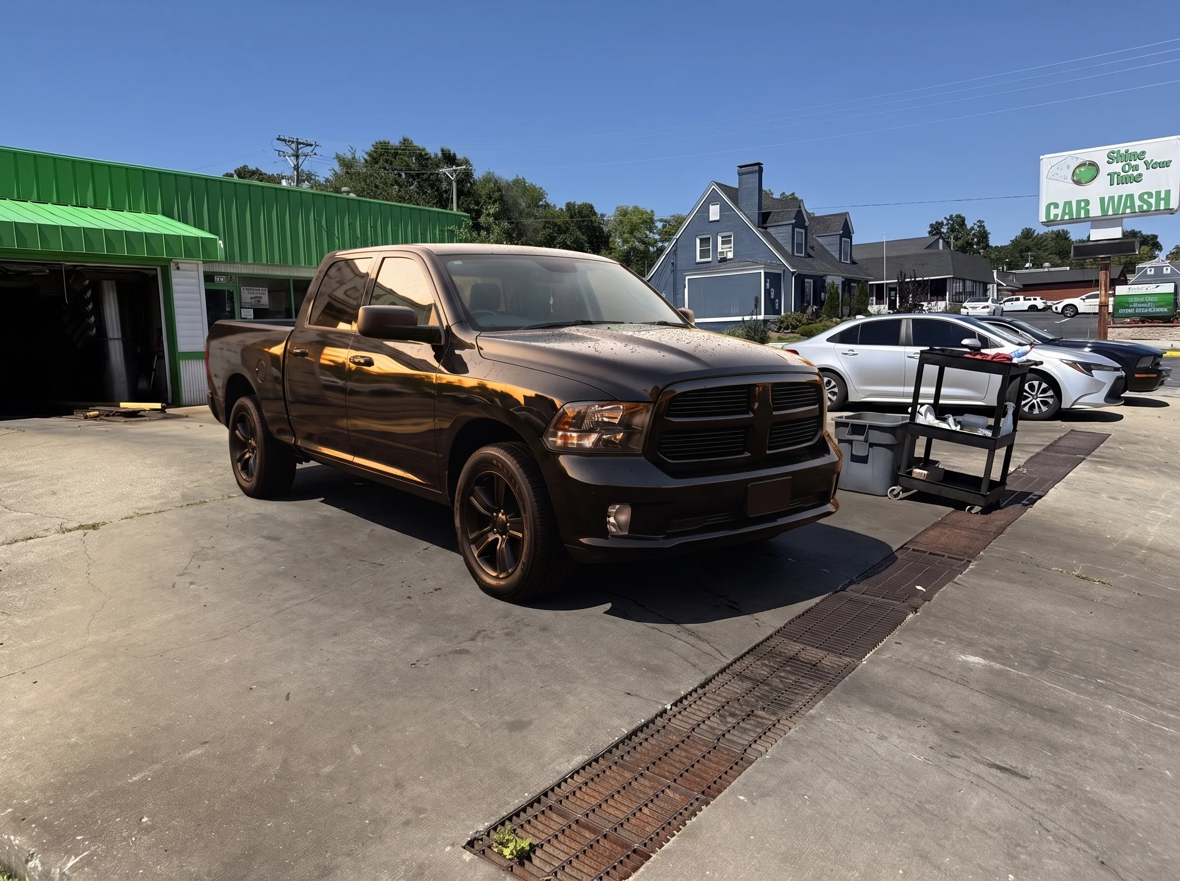 After detailing