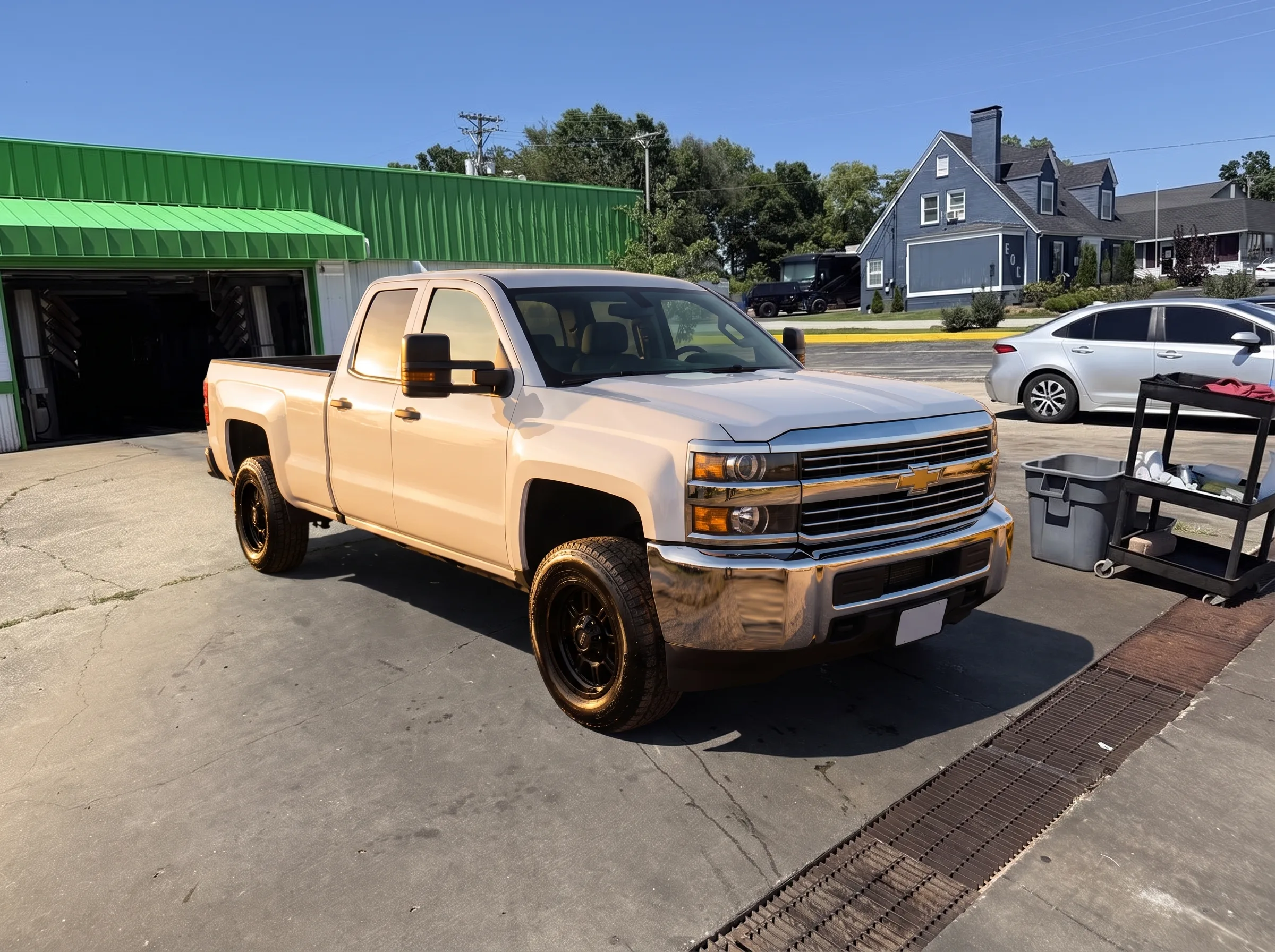 White work truck